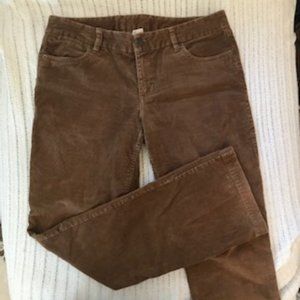 JCrew Favorite Fit Chestnut Corduroy Pants